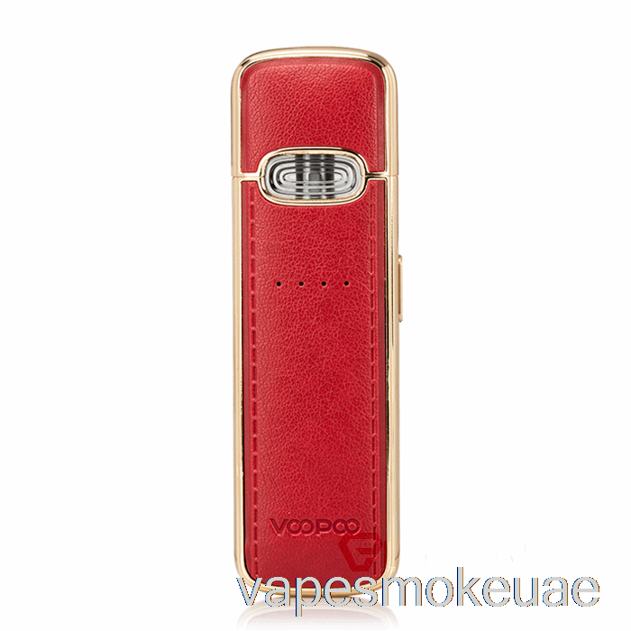 نظام Vape Uae Voopoo Vmate E Pod باللون الأحمر المطعم بالذهب